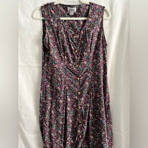 Sostanza Long Sleeveless Shirtdress (size Medium)